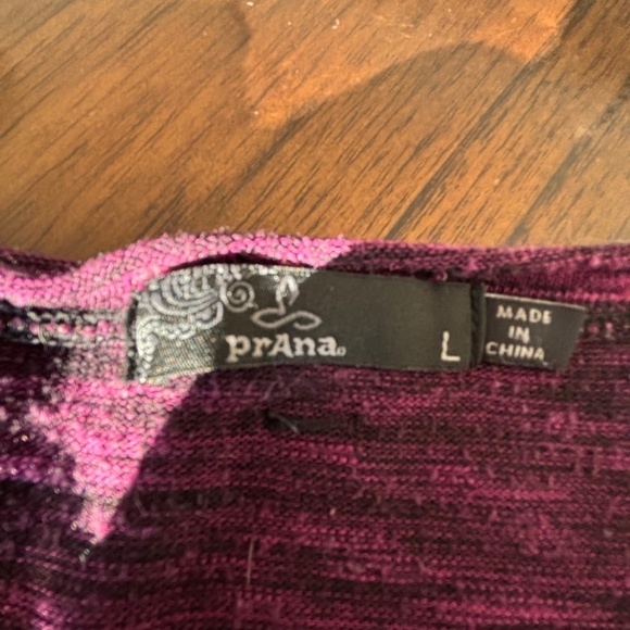 Prana long sleeve top size L (read description) - Picture 9 of 11